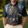 Armored Lion Urban Night Scene - Fantasy Lover Gift Men's Polo Shirt - 4