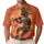 Black Kokopelli Figure Tribal Flute Player Sunburst - Rustic Lifestyle Gift Men's Polo Shirt - 1