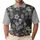 Skull Pineapple Hibiscus Tropical Foliage - Tropical Lifestyle Gift for Men Men's Polo Shirt - 1