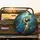 Blue and Yellow Macaw Tropical Jungle - Wildlife Lover Gift for Bird Watchers Spare Tire Cover - 2