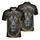 Lion Head Glowing Eyes Energy Tendrils Swirling Lines Black Background - Wildlife Lover Gift Men's Polo Shirt - 3
