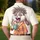 Yawning Rabbit Coffee Mug - Morning Routine Gift for Coffee Lover Men's Polo Shirt - 5