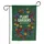 Plant Gardens Uproot Fascism Slogan Floral - Home Decor Gift for Activists Garden Flag - 3