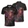 Majestic Phoenix Full Flight Ornate Glowing Feathers - Mythology Enthusiast Gift Men's Polo Shirt - 3