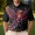 Majestic Phoenix Full Flight Ornate Glowing Feathers - Mythology Enthusiast Gift Men's Polo Shirt - 4