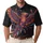 Majestic Phoenix Full Flight Ornate Glowing Feathers - Mythology Enthusiast Gift Men's Polo Shirt - 1