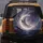 Luminous Crescent Moon Flying Birds Ocean Starry Sky - Celestial Home Decor Gift Spare Tire Cover - 5