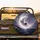 Luminous Crescent Moon Flying Birds Ocean Starry Sky - Celestial Home Decor Gift Spare Tire Cover - 2