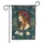 Woman Poppies Peacocks Protect Democracy - Civic Engagement Home Decor Gift Garden Flag - 3