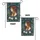 Woman Poppies Peacocks Protect Democracy - Civic Engagement Home Decor Gift Garden Flag - 4