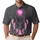 Ornate Black Heart Dreamcatcher Pink Butterfly Armored Wings Feathers - Boho Lifestyle Gift Men's Polo Shirt - 1
