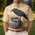 Black Crow Stone Drop Water Pot Desert Landscape Dunes - Nature Lover Gift Men's Polo Shirt - 4