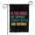 In This House We Support Women's Rights Statement - Empowerment Gift Garden Flag - 3