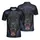 Snarling Black Panther Cosmic Glowing Eyes - Wildlife Lover Gift Men's Polo Shirt - 3