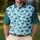 Long-necked Brontosaurus T-Rex Dinosaurs - Paleontology and Prehistoric History Fan Gift Men's Polo Shirt - 4