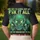 Three Glowing Emerald Skulls Dark Gnarled Vines Toxic Green Text - Skull Lover Gift Men's Polo Shirt - 5