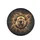 Roaring Lion Head Dark Ribbed Pattern 'ROAR INTO THE ROAD' - Adventure Travel Gear Gift Spare Tire Cover - 4