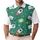 Rocket Handshake Bar Chart Money Icons - Business Success Gift for Entrepreneurs Men's Polo Shirt - 1