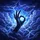 Dark Silhouette Hand Electric Blue Orb Lightning Storm Tumultuous Sky Gift for Drivers Spare Tire Cover - 6
