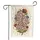 'Hate Never Made Any Nation Great' Floral Vine Starbursts Home Decor Gift Garden Flag - 3