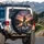 Woman Angler Bass Fishing Sunset Lake - Fishing Enthusiast Gift for Fisherwomen Spare Tire Cover - 3