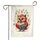 Spectacled Owl Reading Book Alphabet - Education Lover Home Decor Gift for Students Garden Flag - 3