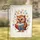Spectacled Owl Reading Book Alphabet - Education Lover Home Decor Gift for Students Garden Flag - 1