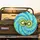 Kiwi Fruit Halves Heart Tie-Dye Swirl - Outdoor Adventure Gift Spare Tire Cover - 2