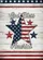 Distressed Patriotic Star God Bless America - Independence Day Home Decor Garden Flag - 6