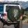 Fluffy Maine Coon Kitten Forest Foliage Moss - Home Decor Gift for Nature Lovers Spare Tire Cover - 3