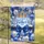 Golden Crown Royal Blue Satin Bow Balloons Lights Happy Father's Day Gift for Dad Garden Flag - 5