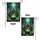 Spooky Ancient Witches Cauldron Crows Moonlit Scene - Halloween Home Decor Garden Flag - 4