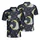 Black Cat Golden Moon Star Night Sky Scene - Stargazer Gift for Cat Lover Men's Polo Shirt - 3