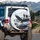 Majestic Bald Eagles Arctic Landscape - Wildlife Lover Gift Spare Tire Cover - 3