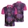 Fierce Wolf Heads Flame Tendrils Energy Patterns Wildlife Lover Gift for Wolf Lover Men's Polo Shirt - 3
