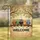 Five Owls Welcome Tree Branch Woodland - Home Decor Gift Garden Flag - 1