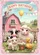 Happy Birthday Fluffy Farm Animals Barn Scene Rolling Hills Flowers - Birthday Celebration Gift Garden Flag - 6