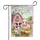 Happy Birthday Fluffy Farm Animals Barn Scene Rolling Hills Flowers - Birthday Celebration Gift Garden Flag - 3