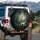 Hunter Dog Twilight Forest - Wildlife Lover Gift Spare Tire Cover - 3