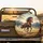 Dust Kicking Galloping Brown Horse Mountain - Wildlife Lover Gift Spare Tire Cover - 2
