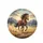 Dust Kicking Galloping Brown Horse Mountain - Wildlife Lover Gift Spare Tire Cover - 4