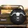 Horned Skull Fanged Teeth Tribal - Halloween Party Gift Spare Tire Cover - 2