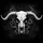 Horned Skull Fanged Teeth Tribal - Halloween Party Gift Spare Tire Cover - 6