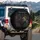 Skeletal Jousting Riders HOLD HER HORSES Text - Gothic Decor Gift Spare Tire Cover - 3