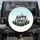 Happy Camper Mountain Peaks Forest Stars - Camping Lifestyle Gift for Campers Spare Tire Cover - 1
