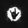 Black White I Love You Hand Sign Silhouette - Travel Essentials Spare Tire Cover - 6