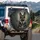 Alert German Shepherd Dog Forest Landscape - Dog Lover Gift Spare Tire Cover - 3