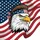 Bald Eagle Mullet American Flag Stars - Independence Day Gift for Veterans Spare Tire Cover - 6