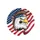 Bald Eagle Mullet American Flag Stars - Independence Day Gift for Veterans Spare Tire Cover - 4