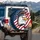 Bald Eagle Mullet American Flag Stars - Independence Day Gift for Veterans Spare Tire Cover - 3